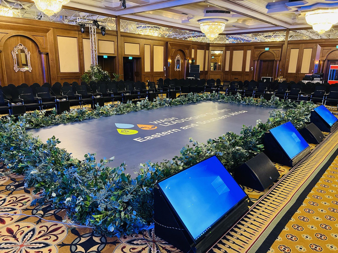Ballroom Event Setup